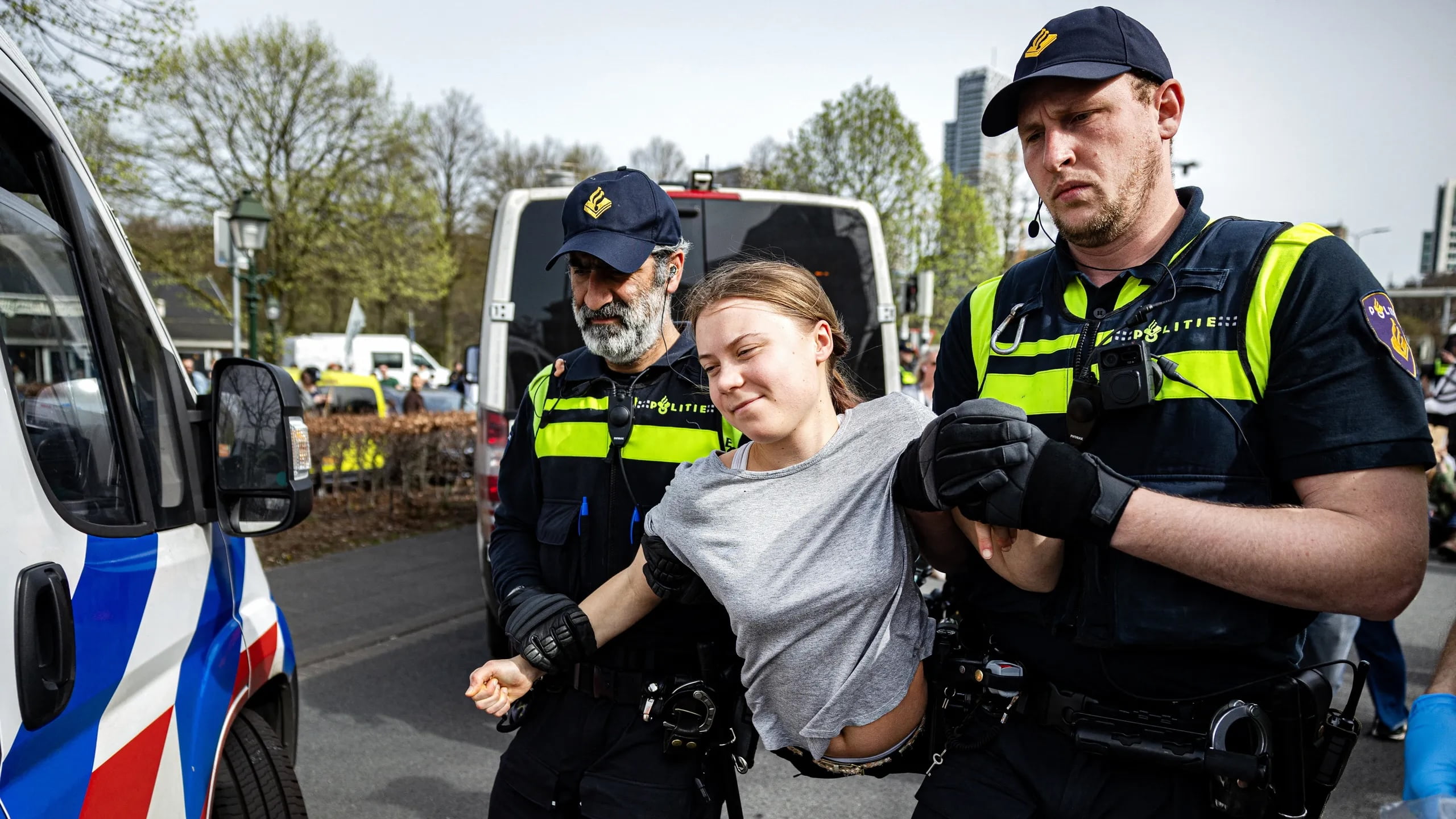 Swedish Teen Climate Activist Greta Thunberg Arrested At The Hague ...